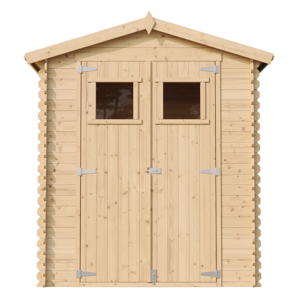 Holzgartenhaus M367 – 180 x 130 cm – 2 m2