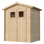 Holzgartenhaus M367 – 180 x 130 cm – 2 m2