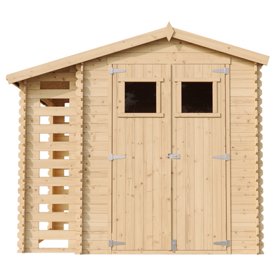 Holzgartenhaus M386 – 256 x 200 cm – 5 m2